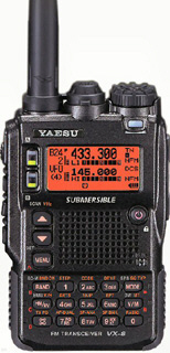 YAESU VX-8E VHF / UHF FM APRS TRANSCEIVER